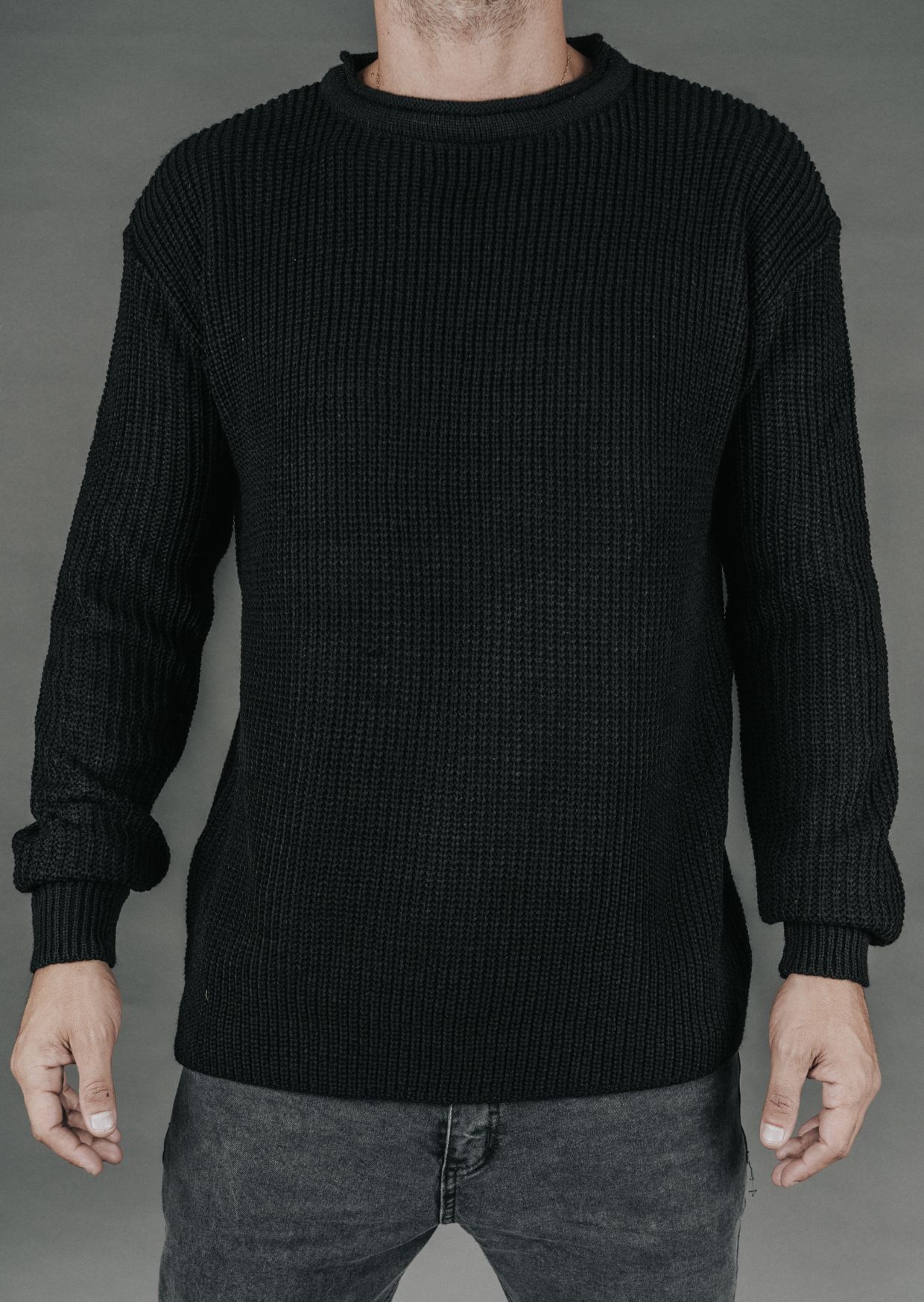Sweater ota negro